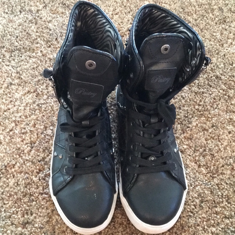 Pastry black studded boots